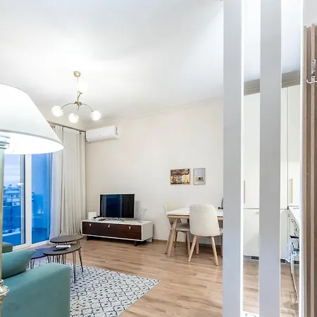 Skyline Sunset & View - Modern 1br Apartamento Tirana