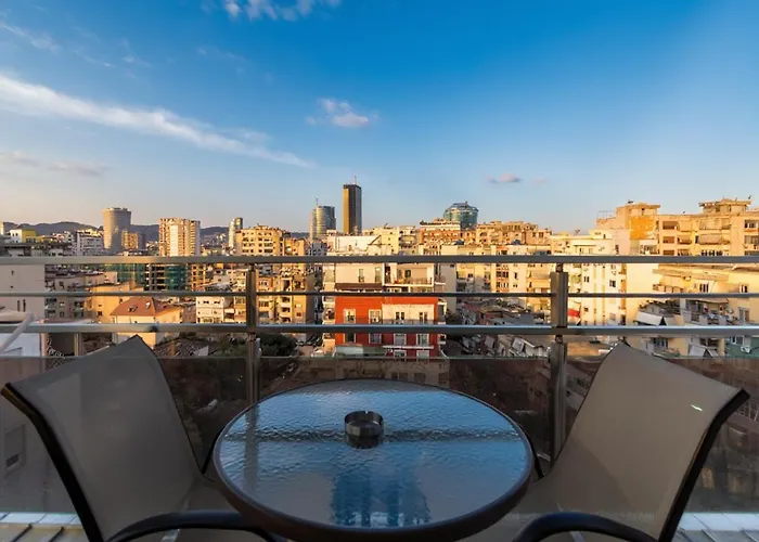 아파트 Skyline Sunset & View - Modern 1br