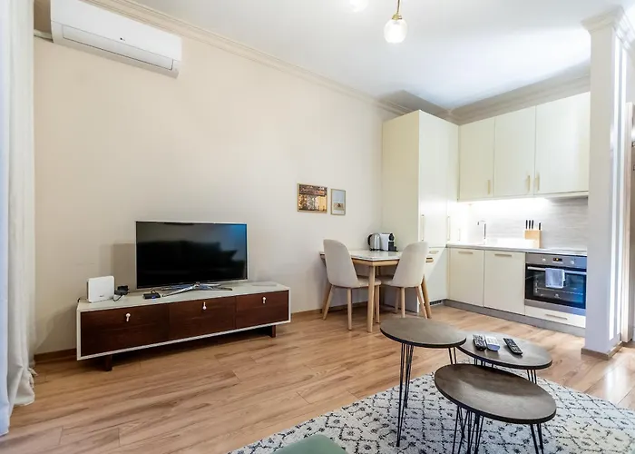 Skyline Sunset & View - Modern 1br * 地拉那