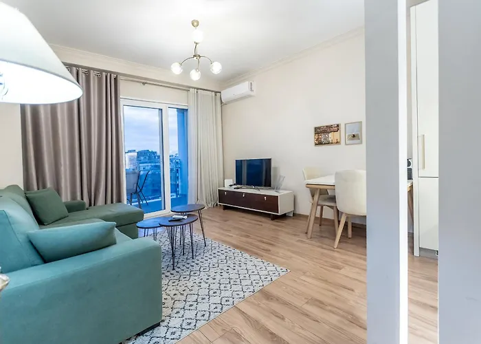 Skyline Sunset & View - Modern 1br 아파트